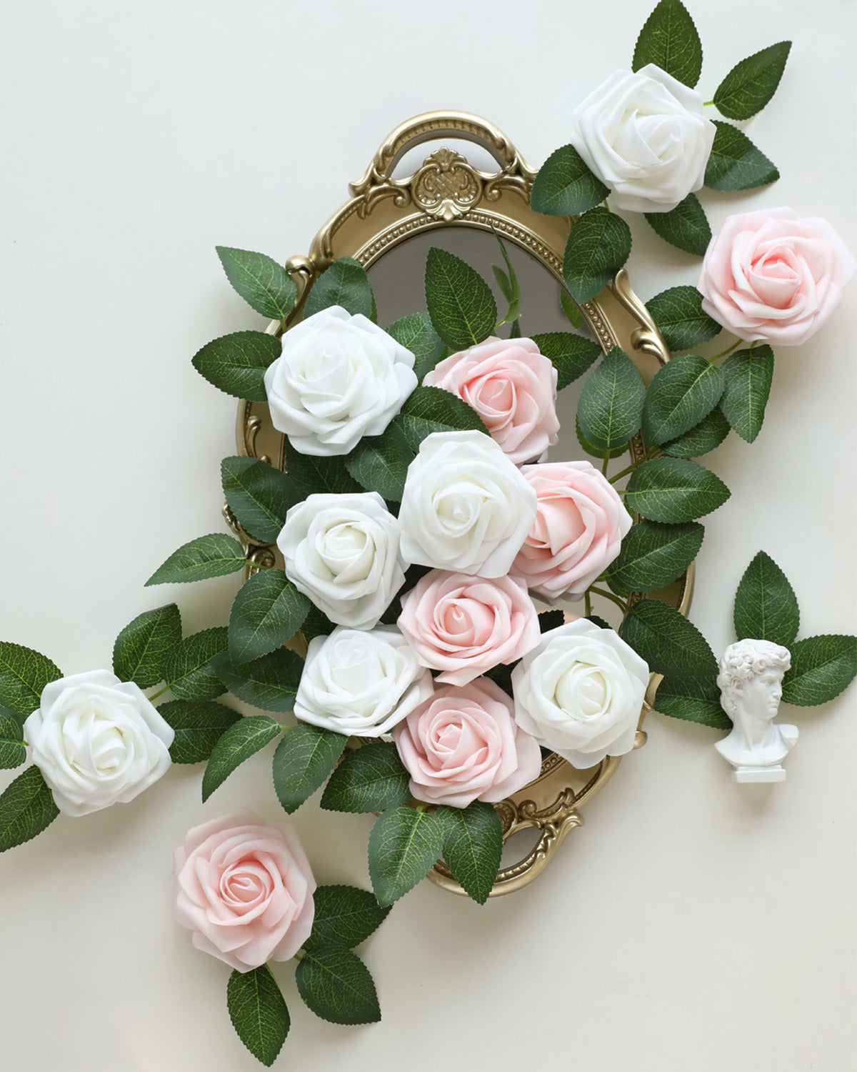 DIY Wedding Bouquet Pink & White