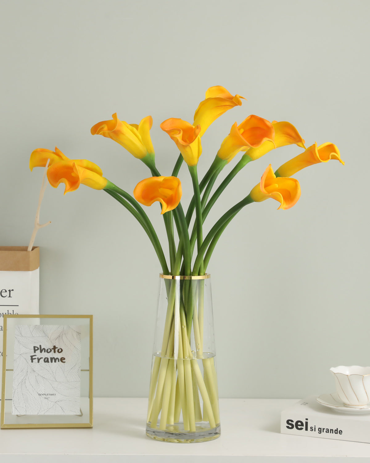 Best Real Touch Calla lily Gold