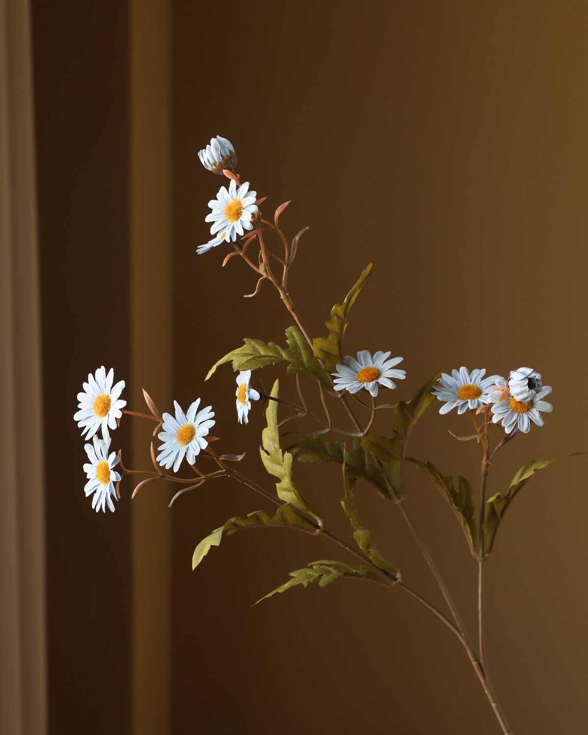 Realistic Artificial Blue Daisy Wildflowers